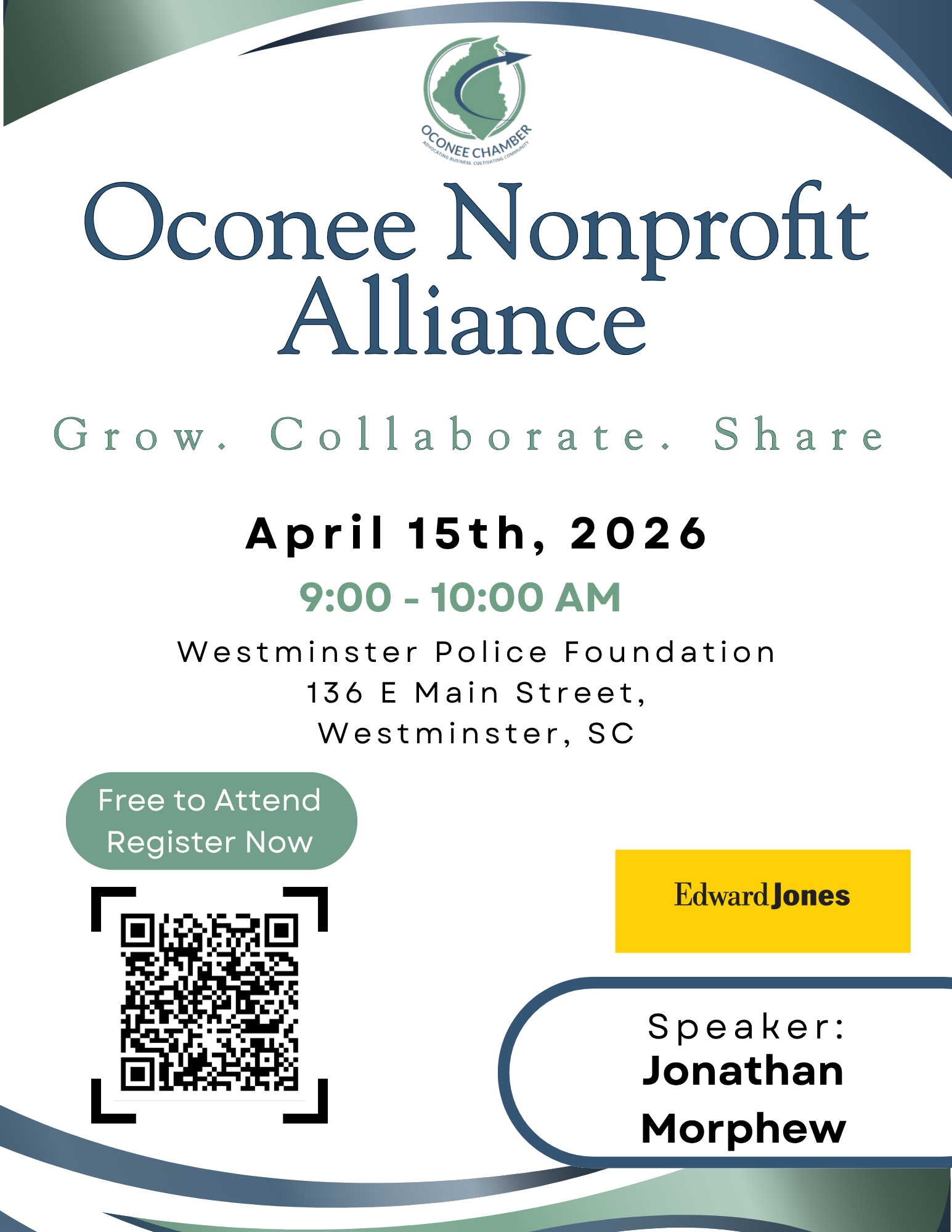 Non-Profit Alliance Meeting - April